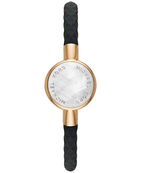 michael kors crosby watch|Michael Kors Access Women's Crosby Black Silicone Slider.